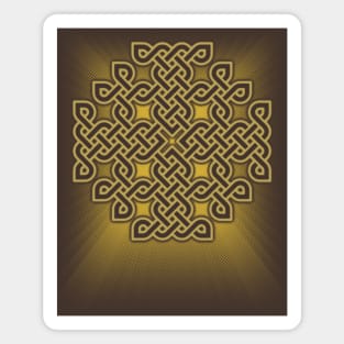 Celtic Knot Jerusalem Cross Magnet